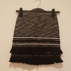 Black & White H&M Skirt